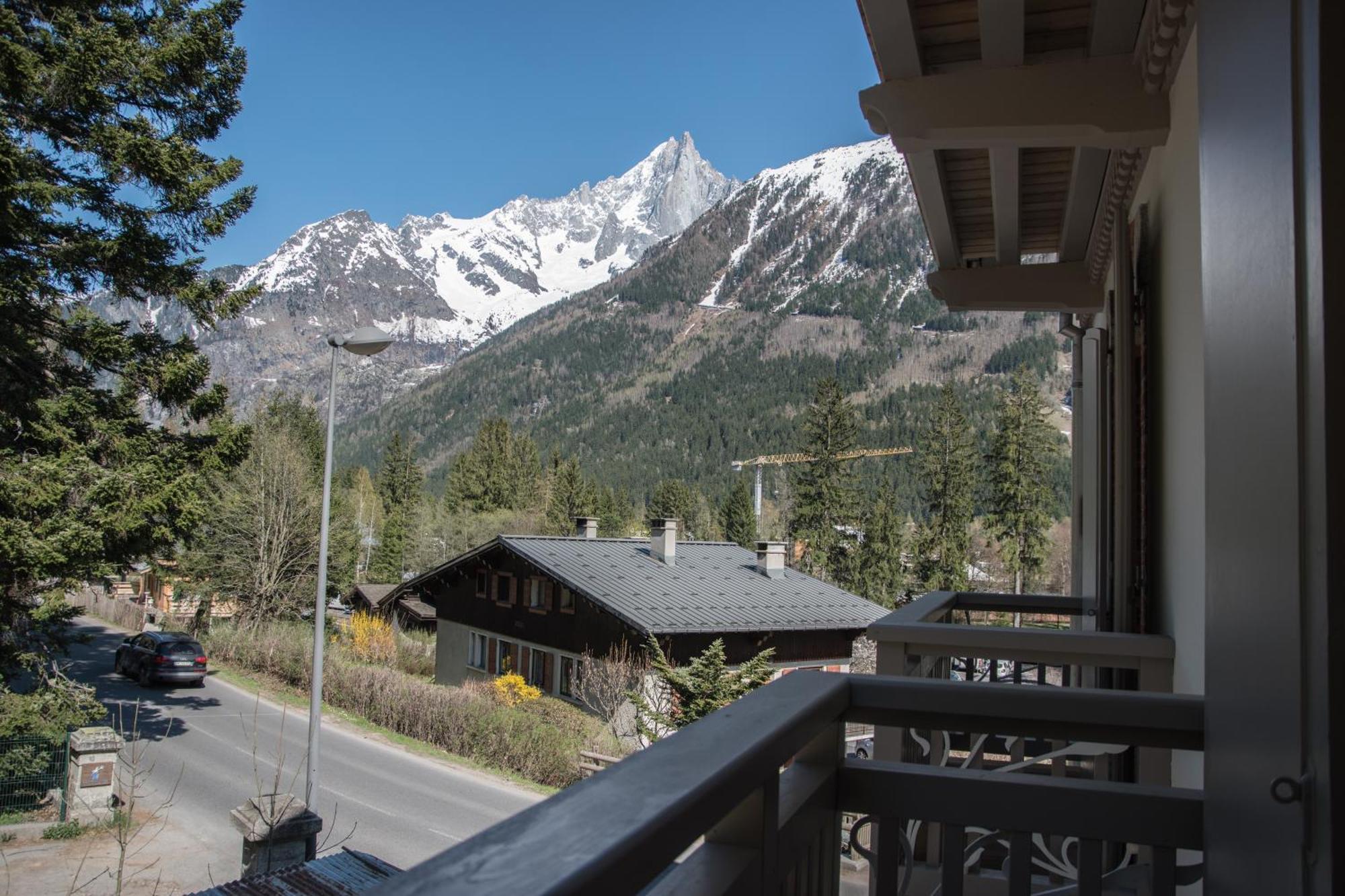 Appart'Hotel Aiguille Verte & Spa Chamonix Exterior foto